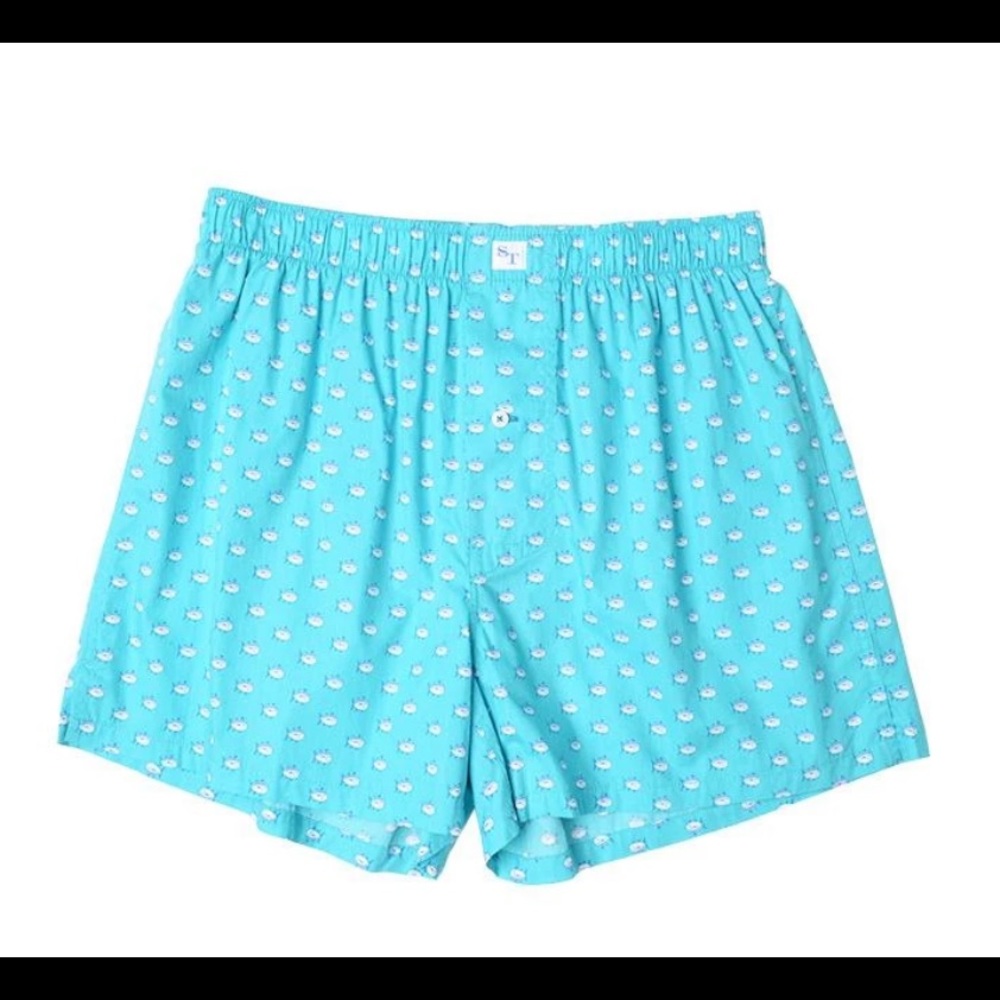 Men’s Southern Tide Skipjack Boxers - aqua